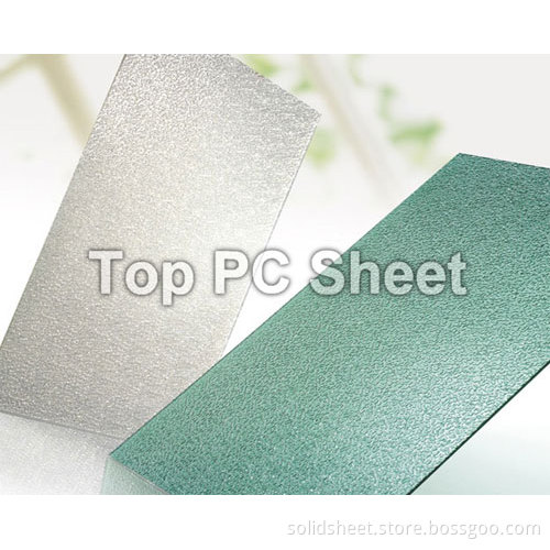 Polycarbonate Frosted Sheet